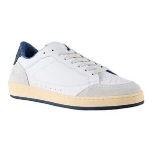 STB Shoe The Bear BABTISTE SNEAKER LEATHER WHITE BLUE Size 13 - 46 Style PSM1586